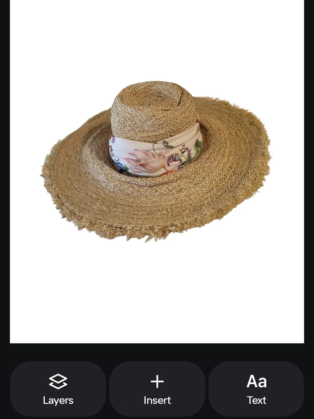 Johnny Was Dreamer Braided Raffia Fringe Hat Straw Boho Vacation Luxury